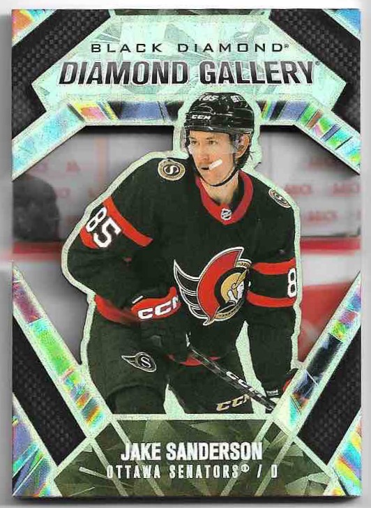 Rookie Diamond Gallery JAKE SANDERSON 22-23 UD Black Diamond
