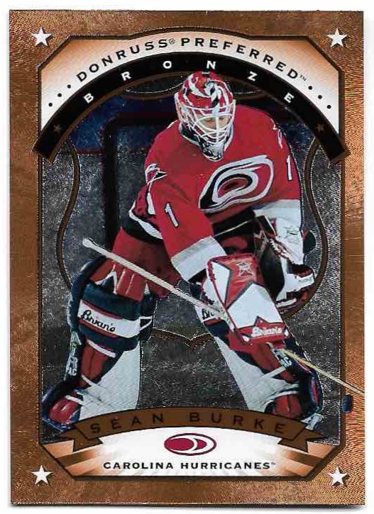 SEAN BURKE 97-98 Donruss Preferred (horší zadní hrany)