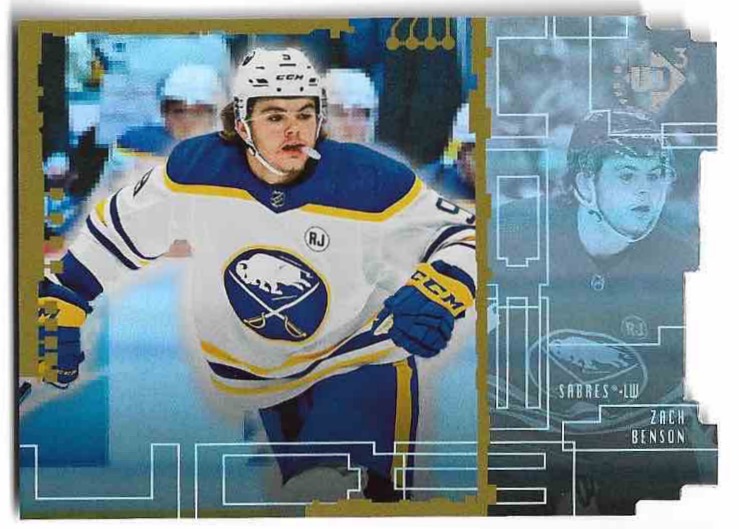 Rookie 1998-99 UD3 ZACH BENSON 23-24 UD Extended Series