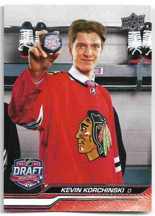 Rookie 1st Round Rookies KEVIN KORCHINSKI 23-24 UD Extended Series
