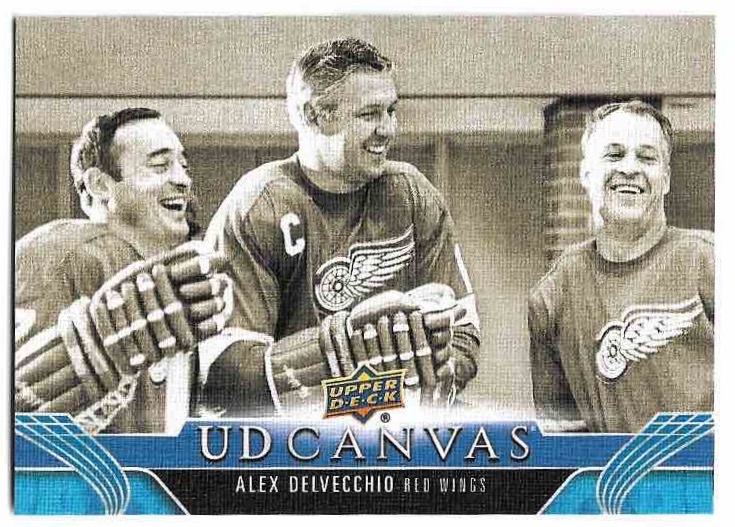Legends UD Canvas ALEX DELVECCHIO 23-24 UD Extended Series