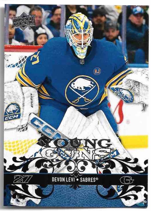 Rookie 2008-09 Young Guns DEVON LEVI 23-24 UD Extended Series