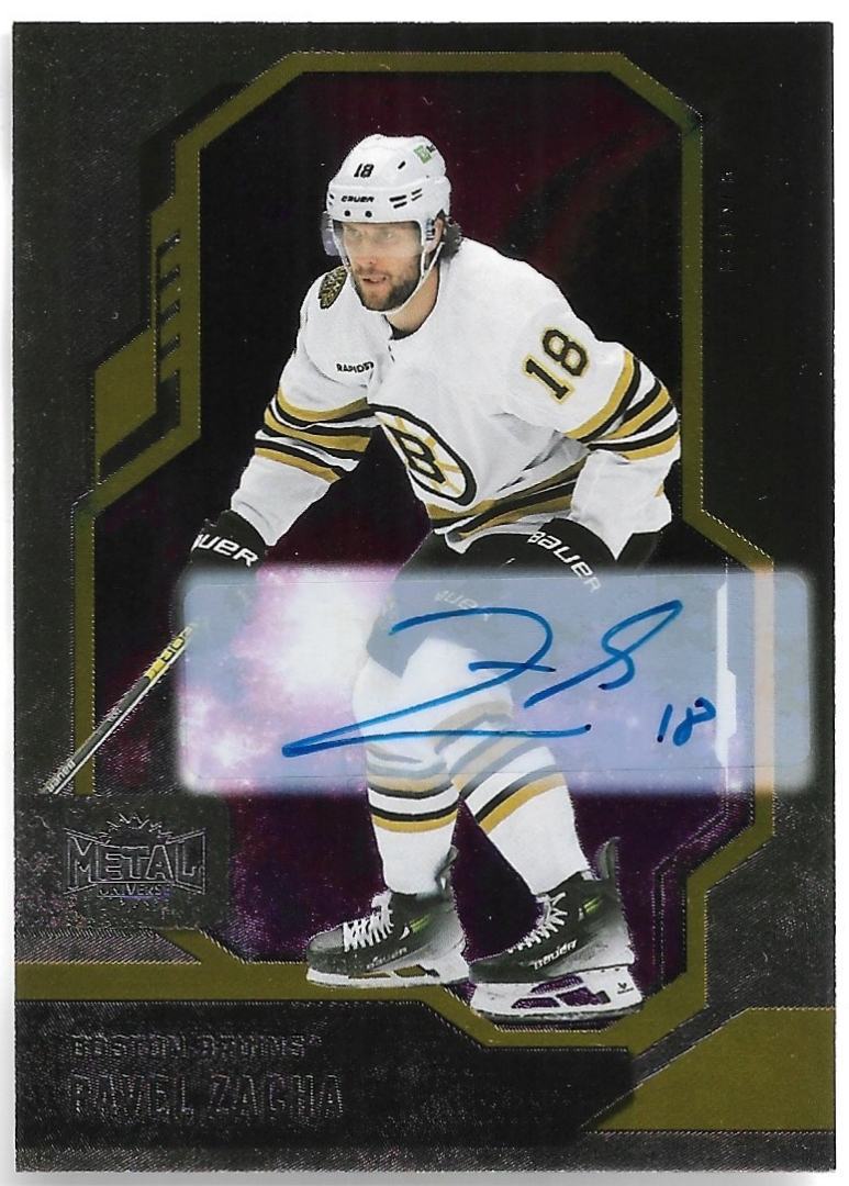 Auto PAVEL ZACHA 24-25 UD Metal Universe
