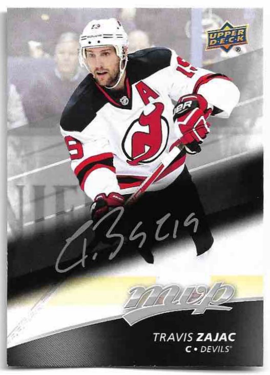 Silver Script TRAVIS ZAJAC 17-18 UD MVP