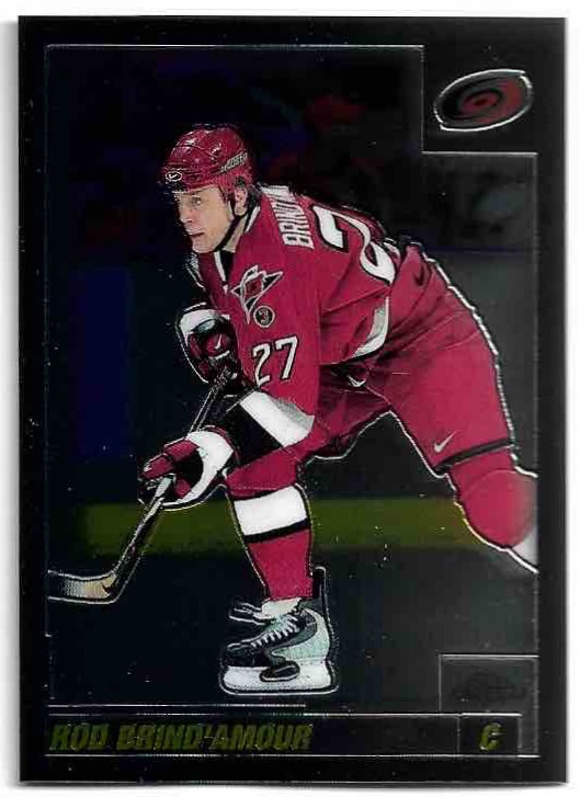 ROD BRIND'AMOUR 00-01 Topps Chrome