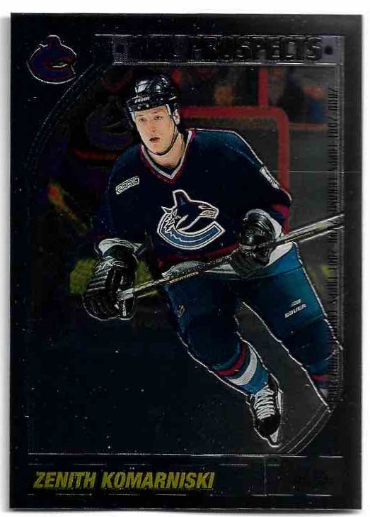 NHL Prospects ZENITH KOMARNISKI 00-01 Topps Chrome