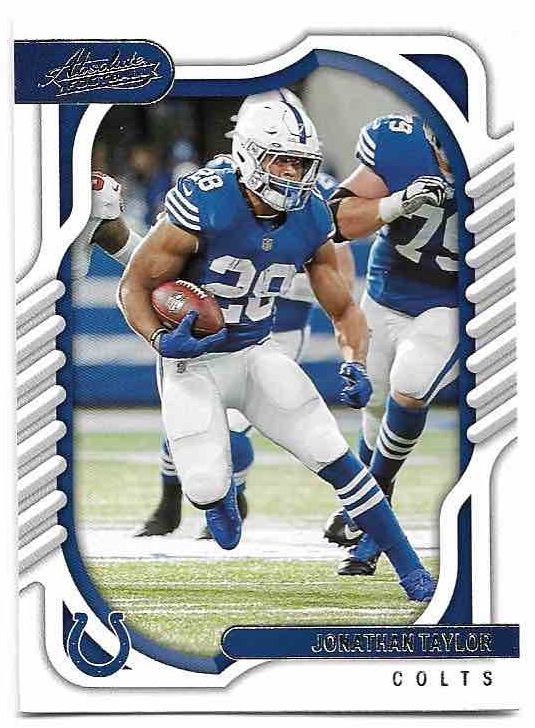 JONATHAN TAYLOR 2022 Panini Absolute Football