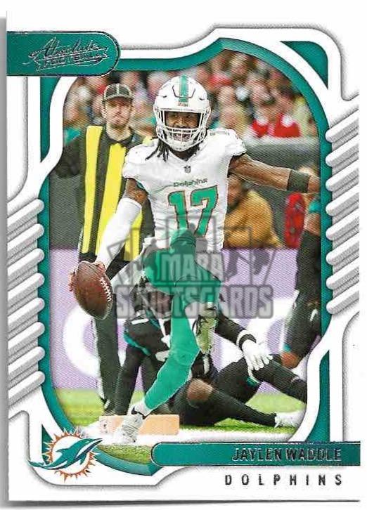JAYLEN WADDLE 2022 Panini Absolute Football