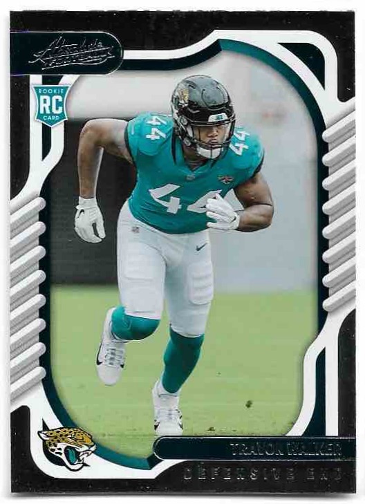 Rookie TRAVON WALKER 2022 Panini Absolute Football