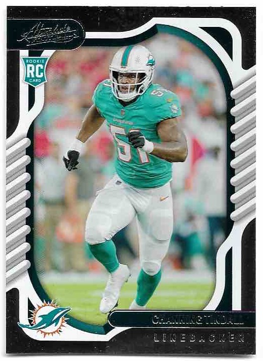 Rookie CHANNING TINDALL 2022 Panini Absolute Football