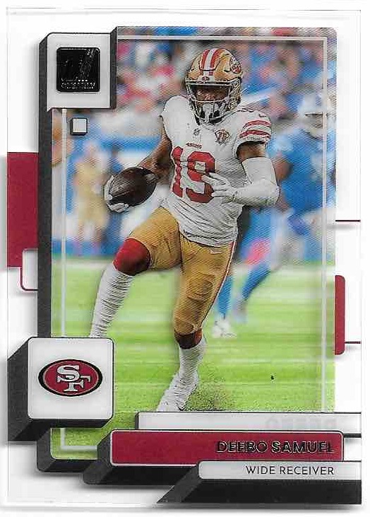 Clear Cut DEEBO SAMUEL 2022 Panini Clearly Donruss Fooball