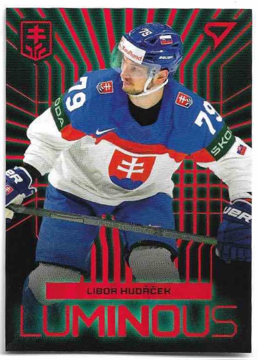 Red Luminous LIBOR HUDÁČEK 2024 SportZoo Hokejové Slovensko