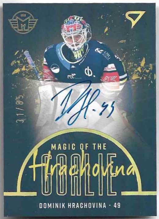 Auto Magic of the Goalie DOMINIK HRACHOVINA 22-23 SportZoo ELH Serie 1 /85