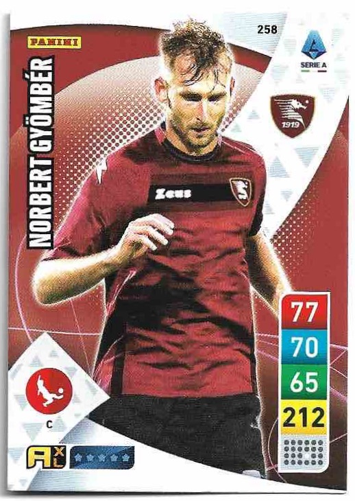 NORBERT GYOMBER 22-23 Panini Adrenalyn Calciatori