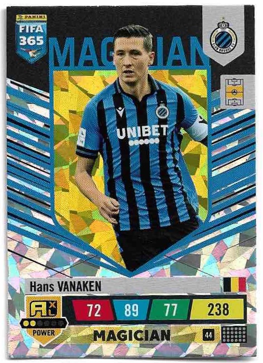 Magician HANS VANAKEN 2023 Panini FIFA 365