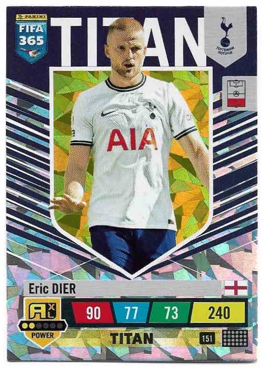 Titan ERIC DIER 2023 Panini FIFA 365