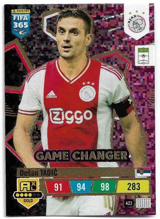 Game Changer DUSAN TADIC 2023 Panini FIFA 365