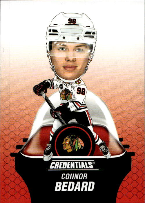 Arena Giveaways Bobbleheads CONNOR BEDARD 24-25 UD Credentials /100