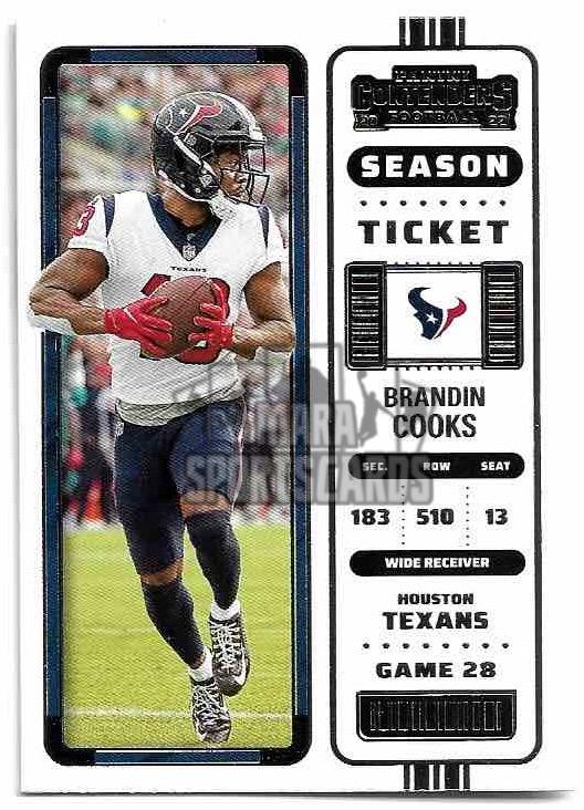 BRANDIN COOKS 2022 Panini Contenders Football