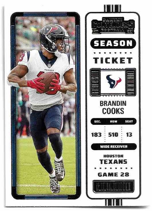 BRANDIN COOKS 2022 Panini Contenders Football