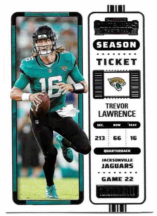 TREVOR LAWRENCE 2022 Panini Contenders Football
