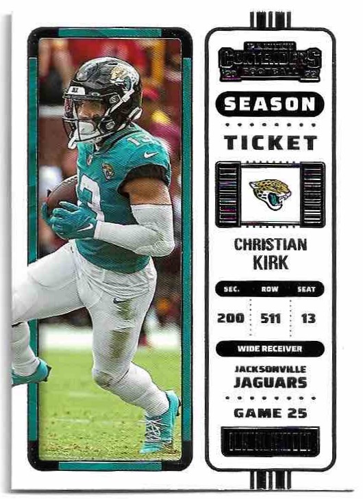 CHRISTIAN KIRK 2022 Panini Contenders Football