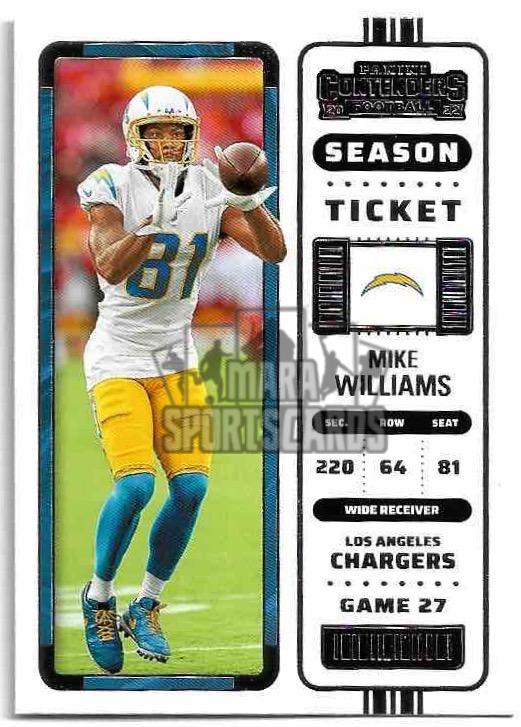 MIKE WILLIAMS 2022 Panini Contenders Football
