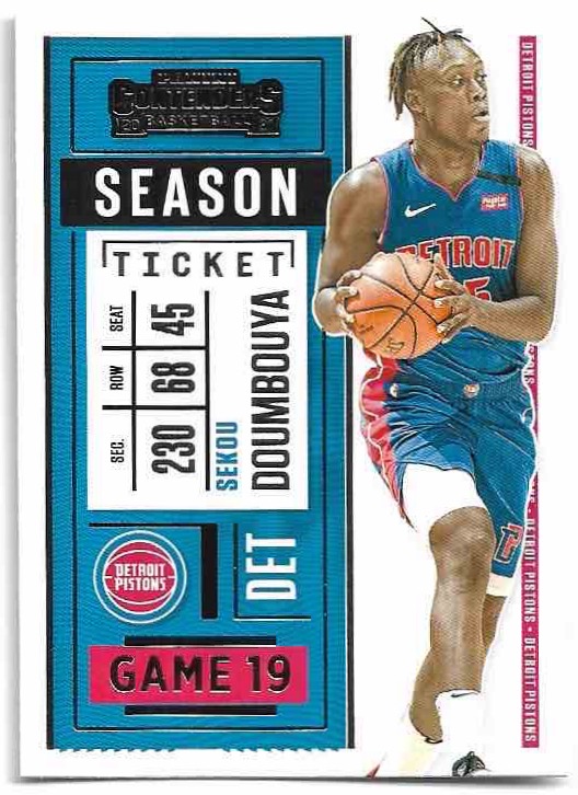 SEKOU DOUMBOUYA 20-21 Panini Contenders Basketball
