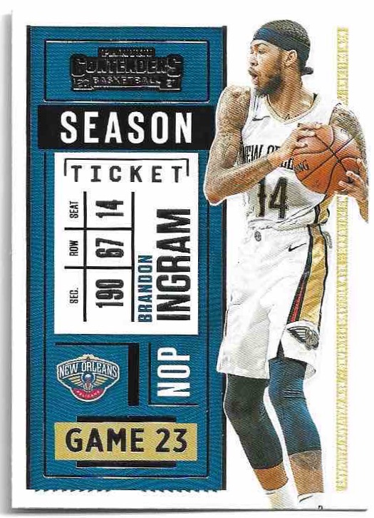 BRANDON INGRAM 20-21 Panini Contenders Basketball