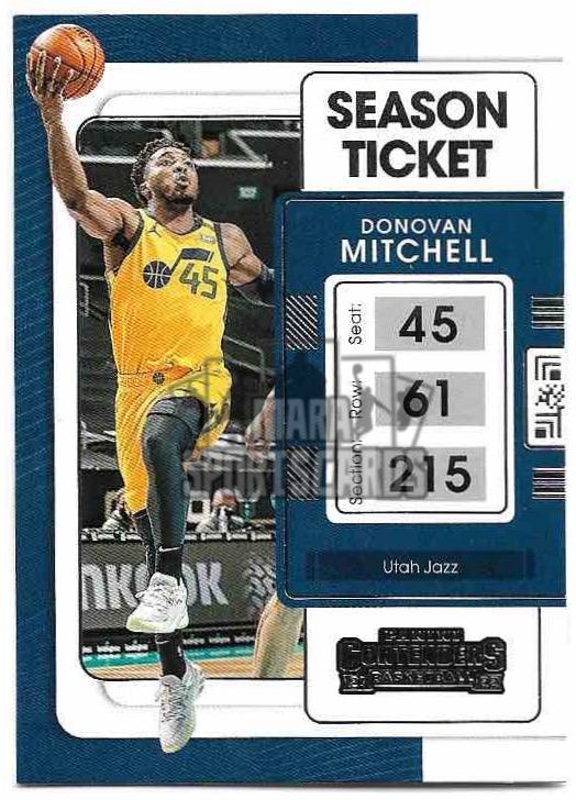 DONOVAN MITCHELL 21-22 Panini Contenders Basketball