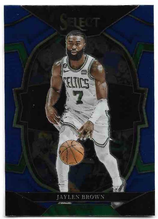 Blue Concourse JAYLEN BROWN 22-23 Panini Select Basketball