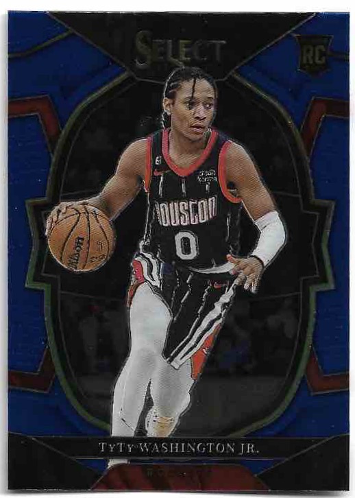 Rookie Blue Concourse TYTY WASHINGTON JR. 22-23 Panini Select Basketball