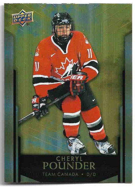 CHERYL POUNDER 2023 UD Tim Hortons Legends