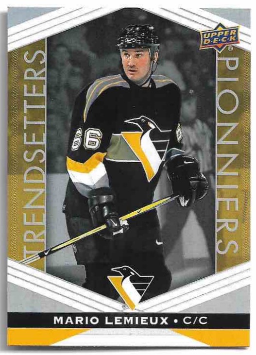 Trendsetters MARIO LEMIEUX 2023 UD Tim Hortons Legends