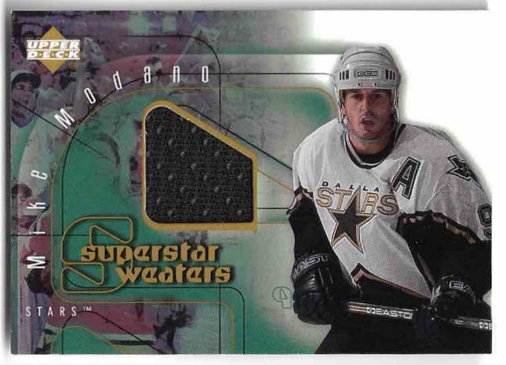 Jersey Superstar Sweaters MIKE MODANO 01-02 Upper Deck
