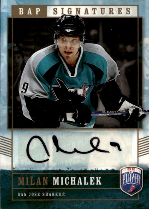 Auto Signatures MILAN MICHÁLEK 06-07 UD Be a Player