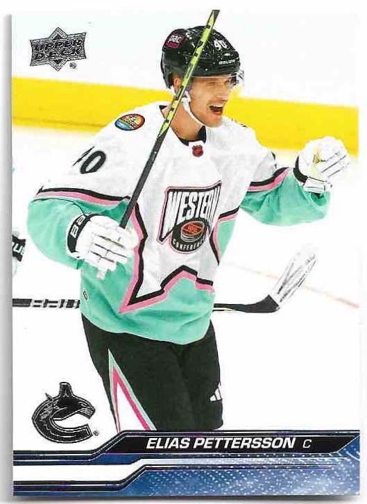 All-Star ELIAS PETTERSSON 23-24 UD Extended Series