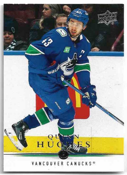 2008-09 Upper Deck Retro QUINN HUGHES 23-24 UD Extended Series