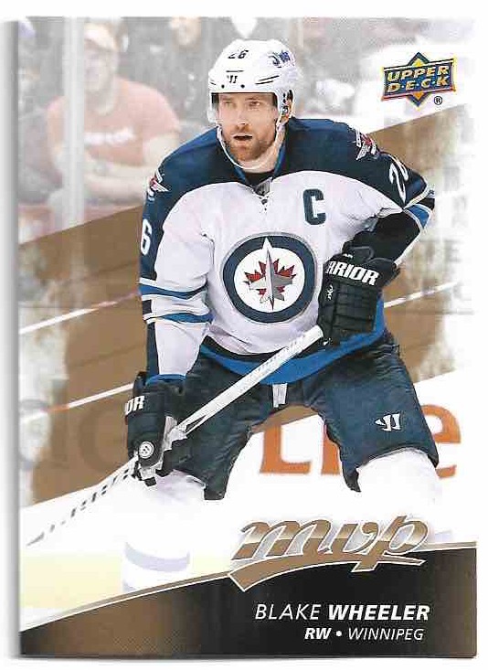 BLAKE WHEELER 17-18 UD MVP