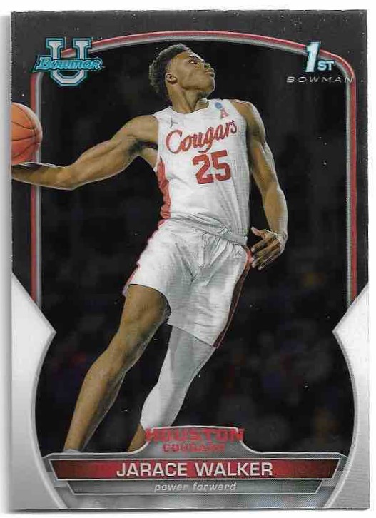 JARACE WALKER 22-23 Bowman University Chrome Basketball