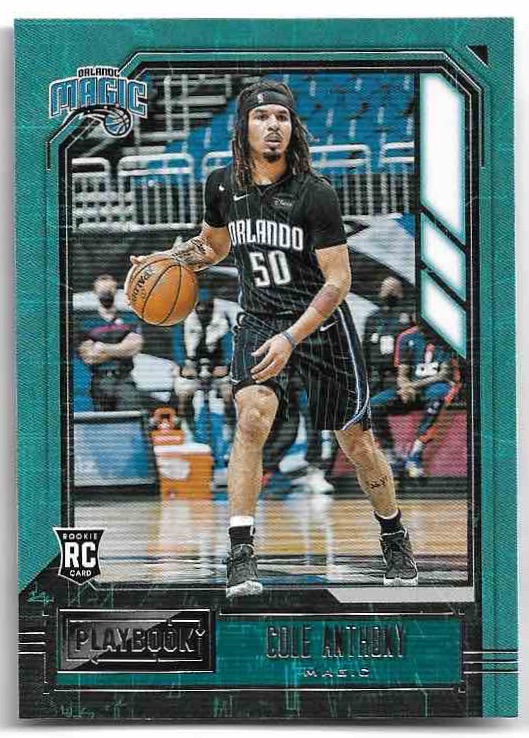 Rookie Playbook COLE ANTHONY 20-21 Panini Chronicles Basketball