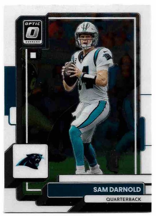 SAM DARNOLD 2022 Panini Donruss Optic Football