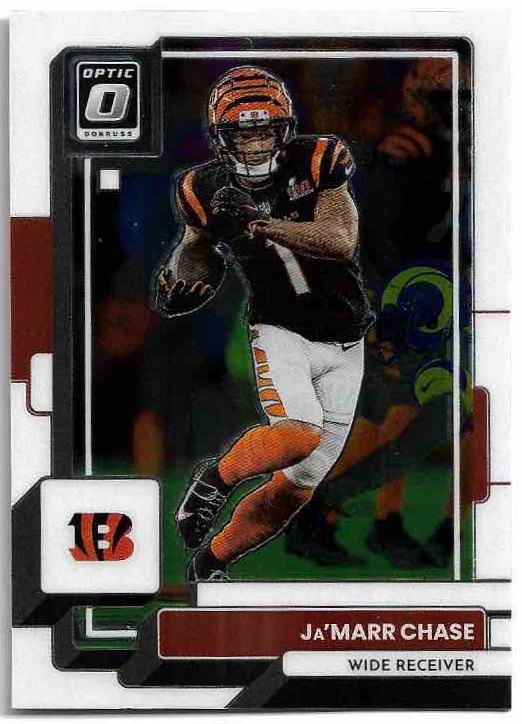 JA'MARR CHASE 2022 Panini Donruss Optic Football