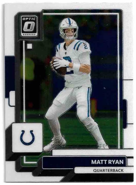 MATT RYAN 2022 Panini Donruss Optic Football