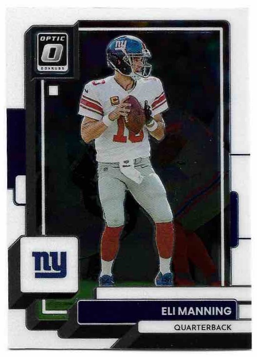 ELI MANNING 2022 Panini Donruss Optic Football