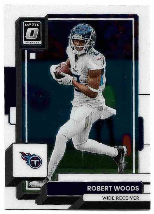 ROBERT WOODS 2022 Panini Donruss Optic Football