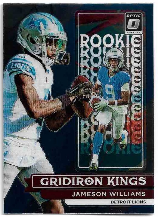 Rookie Gridiron Kings JAMESON WILLIAMS 2022 Panini Donruss Optic Football