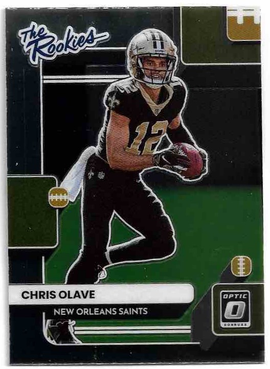 The Rookies CHRIS OLAVE 2022 Panini Donruss Optic Football
