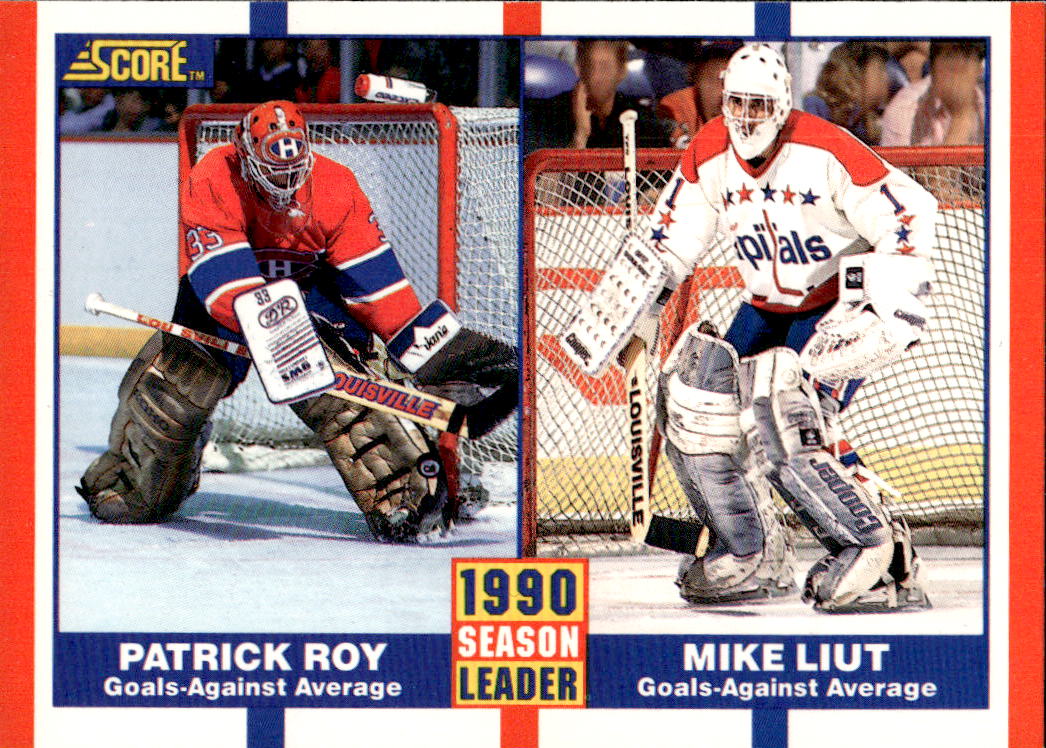 Season Leader PATRICK ROY/MIKE LIUT 90-91 Score