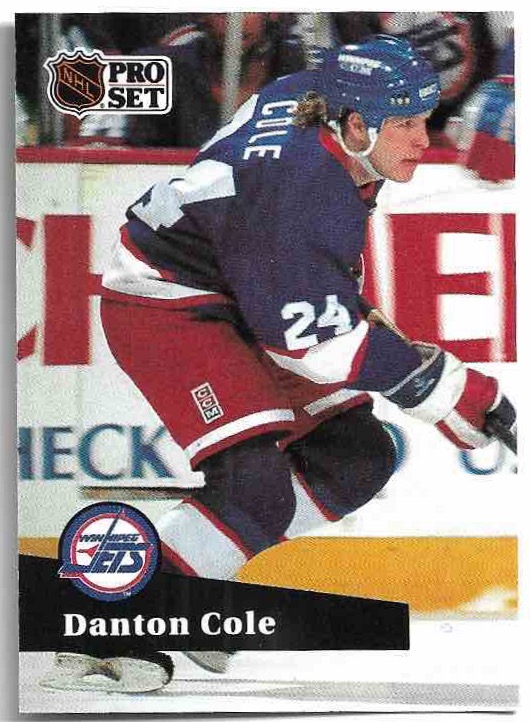 DANTON COLE 91-92 Pro Set